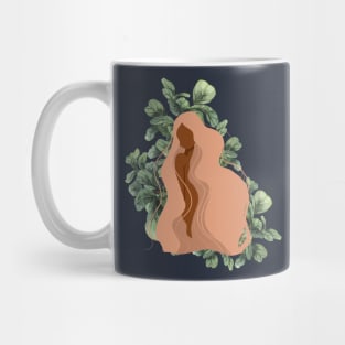 Plant lady abstract illustration 1 Mug
